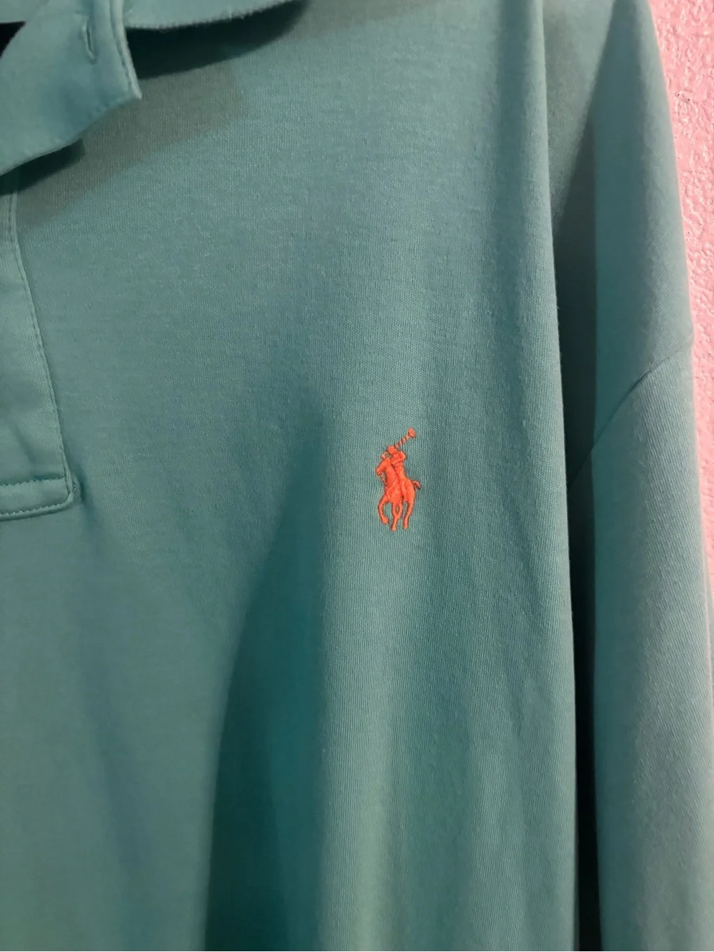 Polo by Ralph Lauren Men's dark mint Green Short-Sleeve Polo Shirt